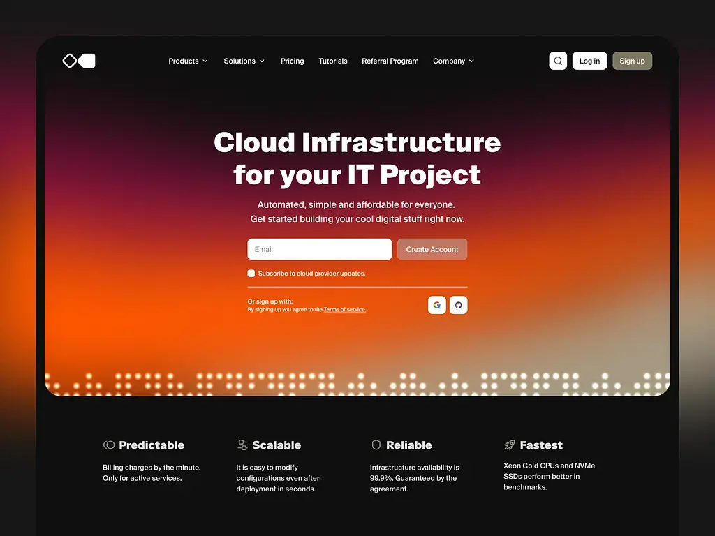 Cloud Infrastructure company