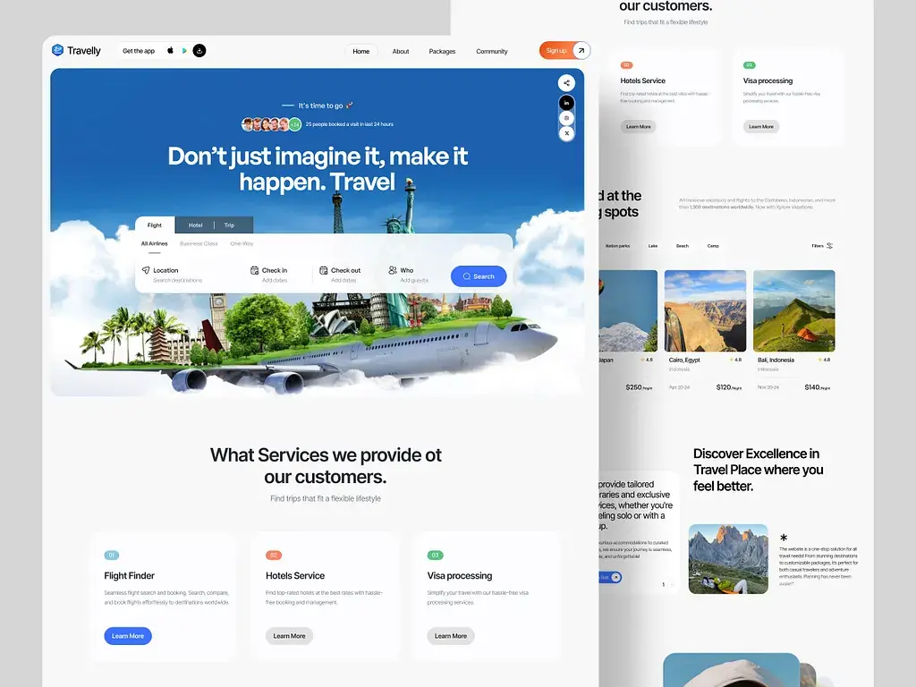 Travel Agency Website